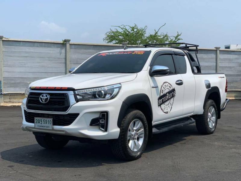 TOYOTA HILUX #REVO 2.4 E PLUS SMARTCAB PRERUNNER 2018