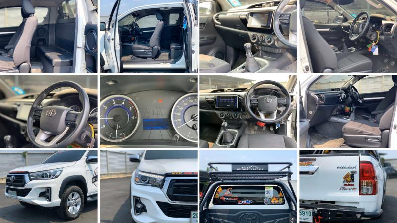 TOYOTA HILUX #REVO 2.4 E PLUS SMARTCAB PRERUNNER 2018