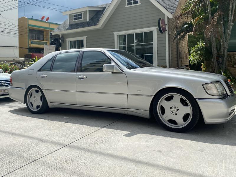 BENZ W140กาบเรียบแต่งAMGแท้รถสะสม rare item 1993